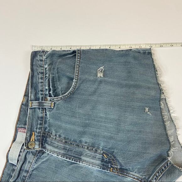 Levi’s 559 Custom Distressed Cut Off Shorts Sz XL - Picture 6 of 10